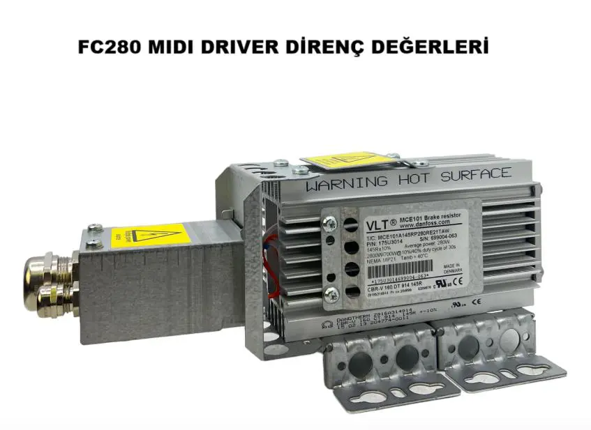 FC280 MIDI DRIVER FREN DİRENÇ DEĞERLERİ