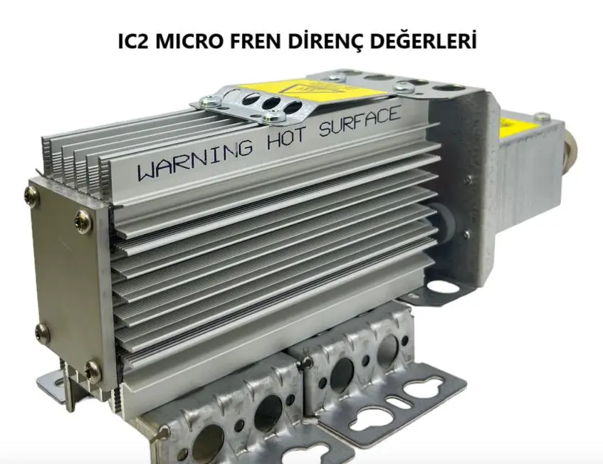 IC2 DRIVES FREN DİRENÇ DEĞERLERİ