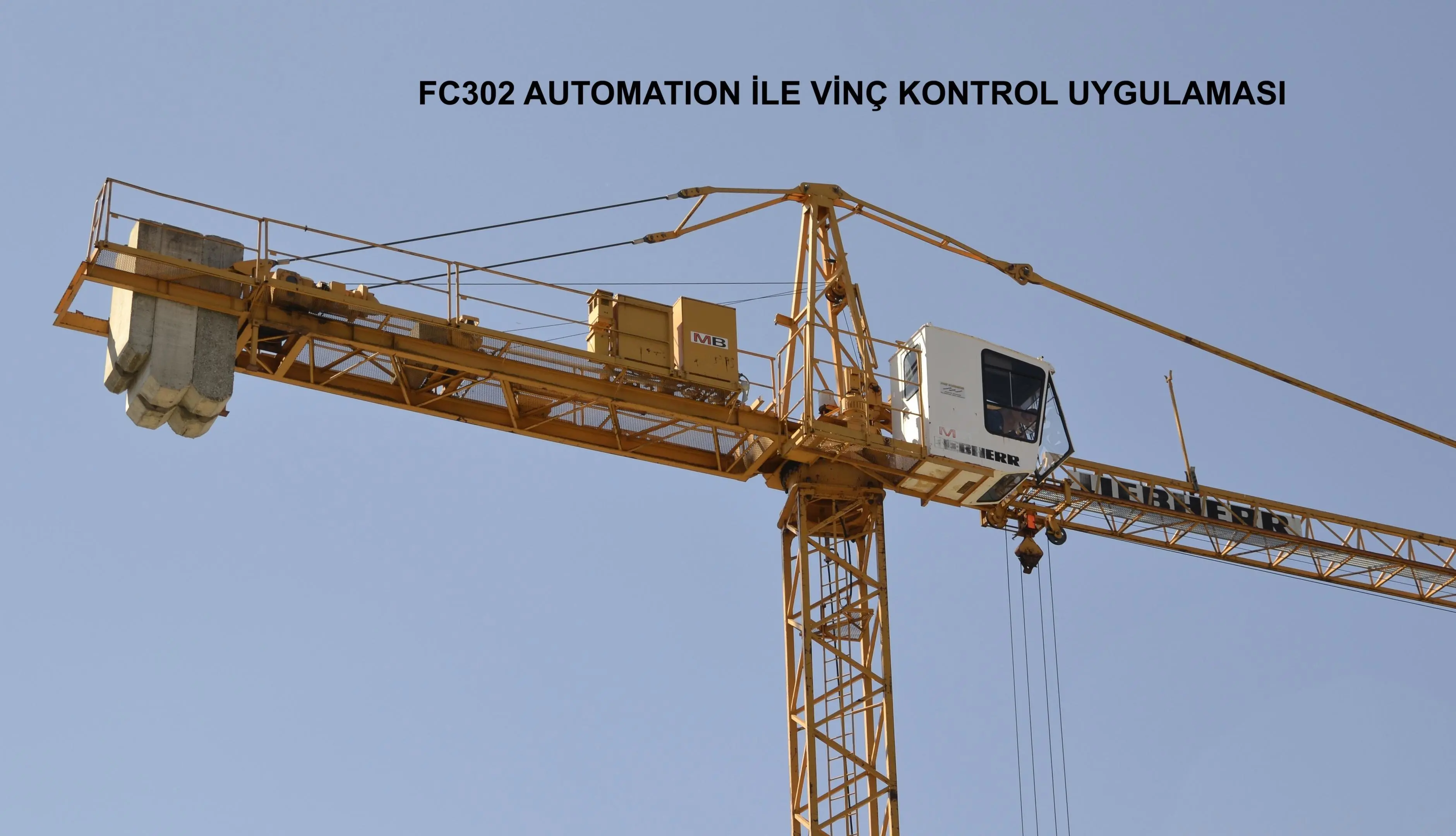 FC-302 Automation Drive ile Açık Çevrim Vinç Ayarları